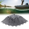 Rubber Fishing Net Replacement Clear Black Folding Fishing Net for