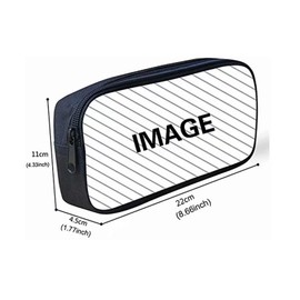 Dolyues Basketball Pencil Case Pencil Pouch Large Capacity Aesthetic Pencil Cases with Zipper Big Stationery Pencil Pouch for Boys & Men Portable Storage Organizer Bag