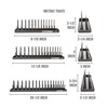 OEMTOOLS 22233 Tool Storage Organizer for SAE and Metric Socket,
