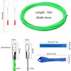 BILIPLE Fish Tape Cable Puller 15M/50FT Width 4mm Polyester Wall