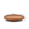 Mahasu Pedestals Decorative Tray Riser, Corner Tray Plant Stand, Coffee