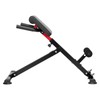 Happybuy Roman Chair Hyperextension Bench, 250 lbs Adjustable and Foldable