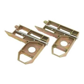 Brixwell 16-116-2 Patio Screen Door Corner Bracket Pair Gray