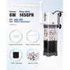 AQQA Fish Tank Filter, 550L/h Internal Aquarium Filter, 6W Quiet