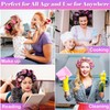 Hiving Hair Curlers Rollers with Clips, 28 Pcs Self Grip