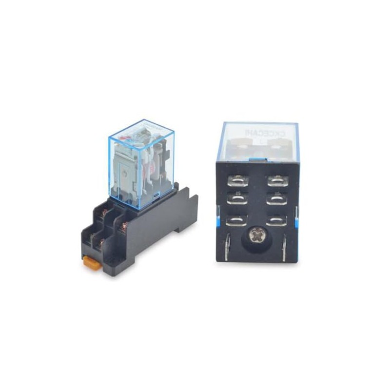 Premium and Reliable 12V DC Coil Power Relay LY2NJ DPDT