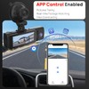 MIOLLYBO 1080P Dash Camera with WiFi for Cars, 3 Channel