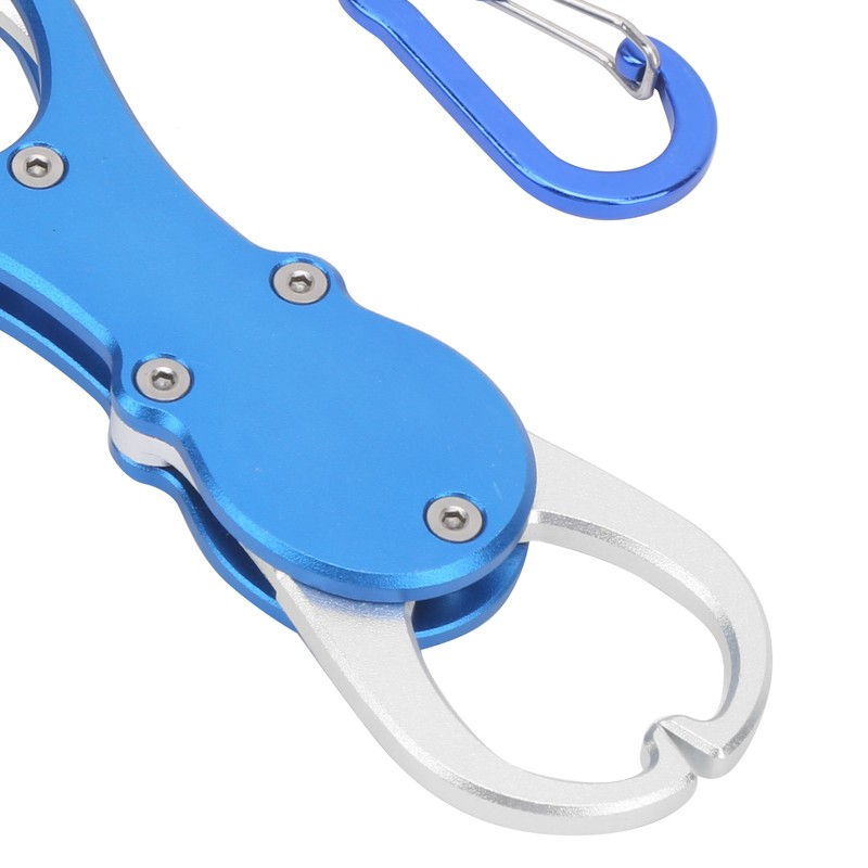 Aluminum Alloy Fish Controller with Scale Portable Weighing Fishing Lip