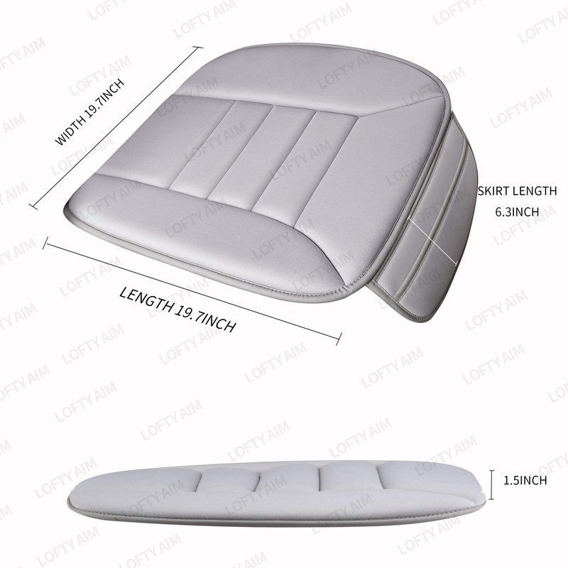 Lofty Aim Premium Car Seat Cushion, Driver Seat Cushion with