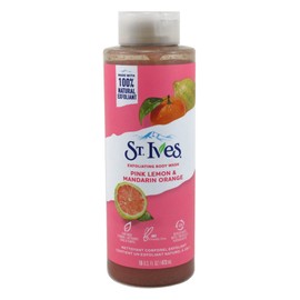 St Ives Body Wash 16 Ounce Pink Lemon & Mandarin Orange (473ml) (Pack of 3)