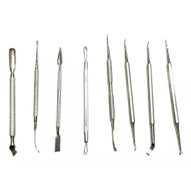 Sharp Manicure,set-sharp,acero-inoxidable Importado 8 Pzs,1 Juego