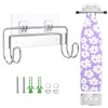 XILIMEN Ironing Board Holder Wall Mount, Iron Board Hanger Stainless