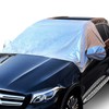 ZHSX Car Windscreen Cover Frost Guard with Anti-scratch Elastic Hooks
