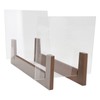 Vinyl Record Storage Holder Wooden Acrylic Multifunctional Retro Vinyl Record