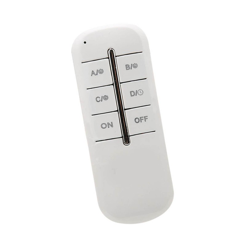 ON/OFF AC180-240V Wireless Receiver Lamp Light RF Remote Control Switch(4Way