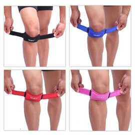 Multi-Sport Safety Protector Belt for Knee, Wrist, Elbow, and Calf Rose Pink