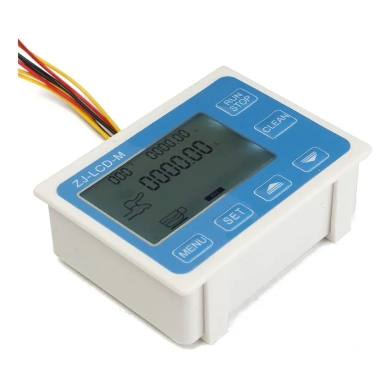 Kit Medidor Digital Liquido Flujo Agua Diesel Gasolina 1/2