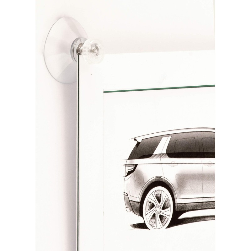 4 x suction cup ø 40mm with M4 Thread V2A,