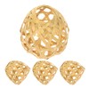 SUPVOX Rustic Style Lamp Shades 4pcs Bamboo Lampshade for Home