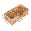 ULTECHNOVO Tissue Box Holder - Woven Rattan Tissue Box Cover