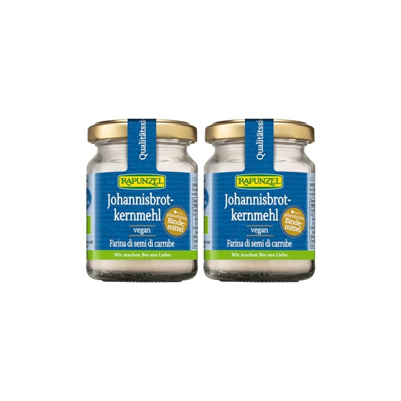 Rapunzel Organic Carob Gum (2 x 65 g)