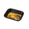 Non-Stick Oblong Roaster for Oven Cooking & Food Preparation 25x19.5cm