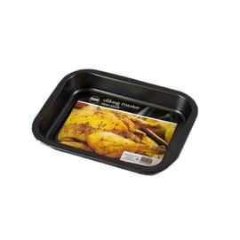 Non-Stick Oblong Roaster for Oven Cooking & Food Preparation 25x19.5cm
