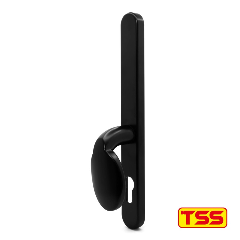 TSS UPVC Door Handles Set - Lever Moveable Pad -