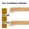 Maexxna 40pcs Shelf Support Pegs, L-Shaped Metal Cabinet Shelf Clips,