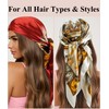 AKTVSHOW Head Scarf for Women Like Silk Square Hair Scarves,