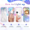 Meland Princess Dress Up for Girls, Light Up Princess Costumes