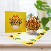 Three Dee Cards - Vibrant Sunflower Basket 3D Pop Up
