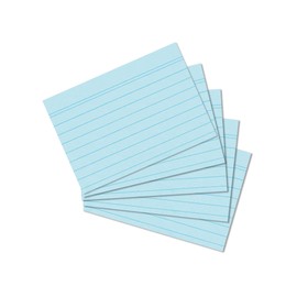Herlitz Index Cards A4/A5/A6/A7/A8 Pack of 100
