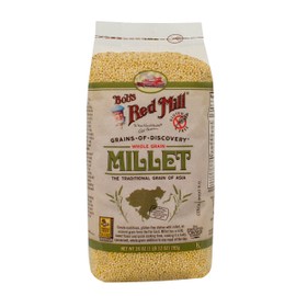 Bob's Red Mill Millet Hulled, 28-Ounce (Pack of 4)