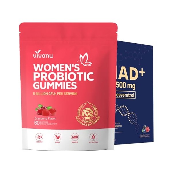 Vaginal Probiotics for Women & NAD Supplement 1500mg