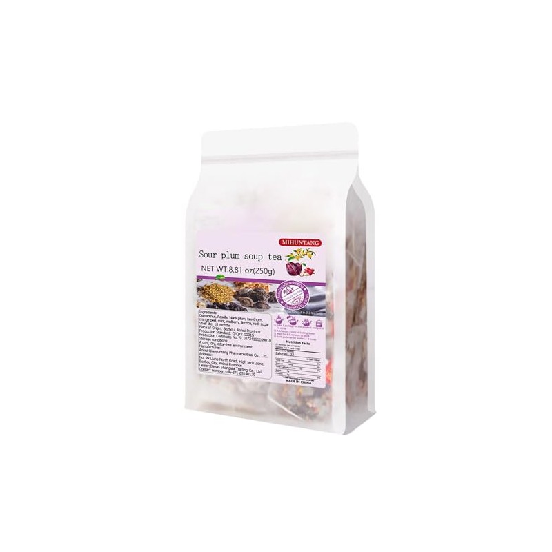 Sour plum soup bag tea 8.81oz Instant drink Sour sweet