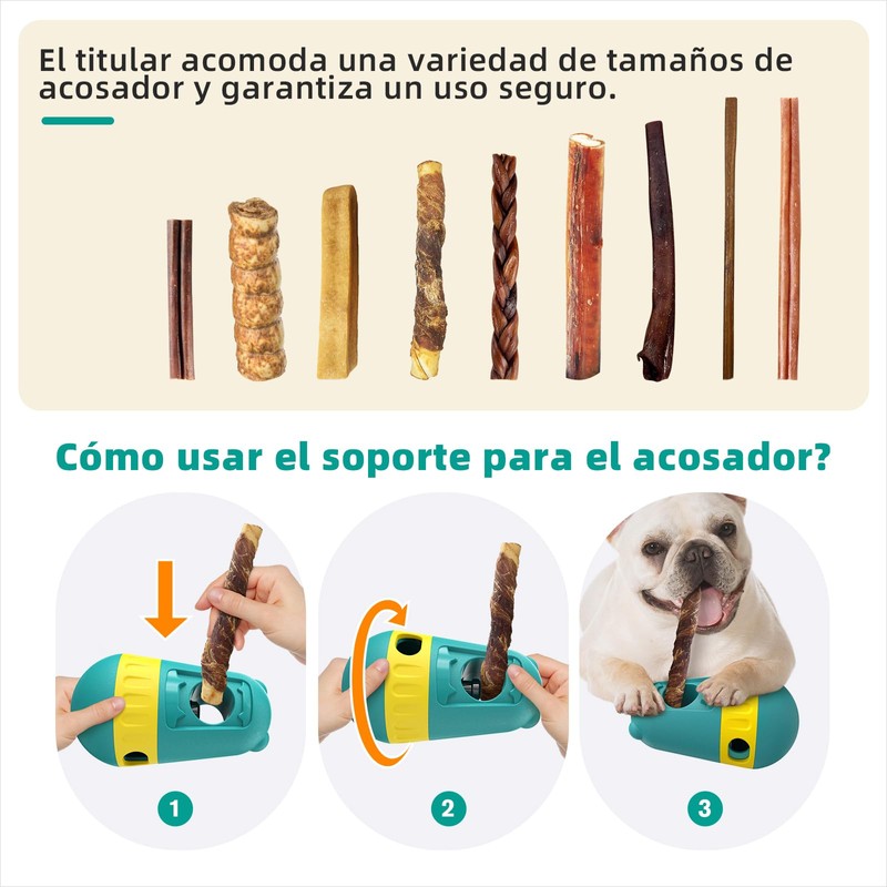 Alejandro Juguete para Perros con Bola de Comida con Fugas,