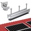 Anbte Solar Panel Bracket Kit, 6 Pcs 7.87 in Aluminium