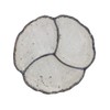 Tableware East 3 Partition Plate, 8.1 inches (20.5 cm), Flower