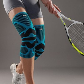 HelpGreen Taping Knee Brace for Exercise & Joint Support - Plus Sizes Available Black M