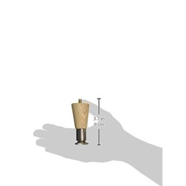 Waddell 2504 Leg Table Wood 3-1/2" Round