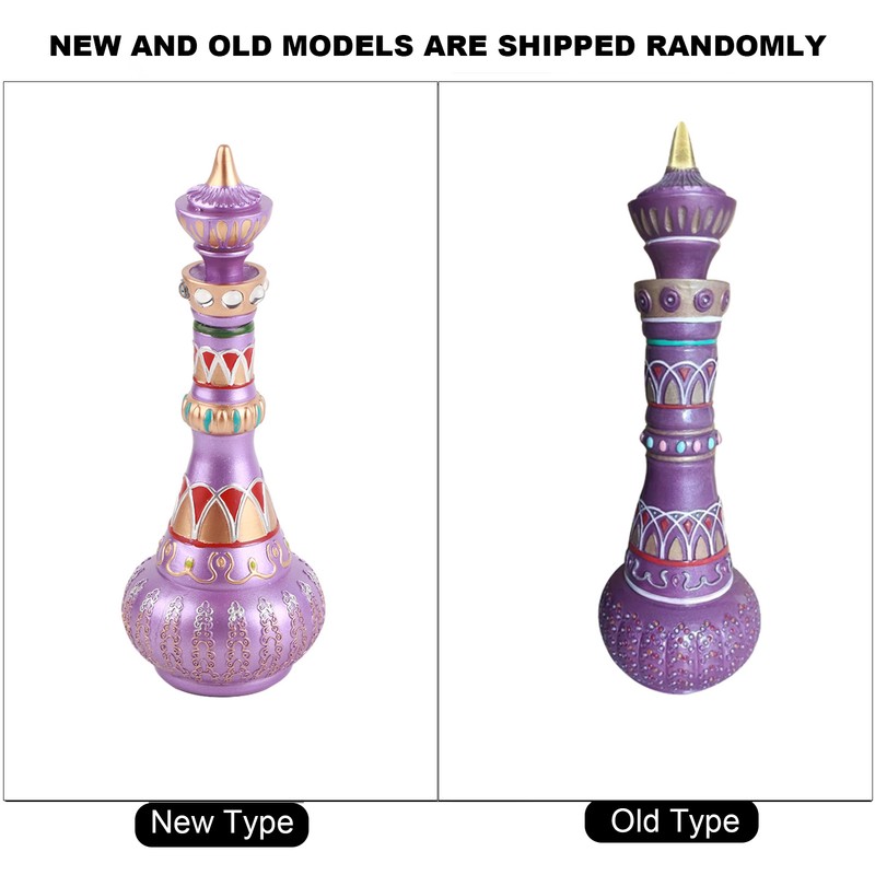 Purple Bottle Ornament Resin Craft Ornament Home Window Decoration