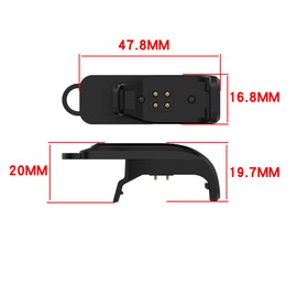2Pack Charging Clip Compatible with Garmin Alpha TT 25 TT25 Dog Training Collar Charger Adapter