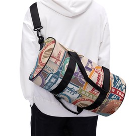 Large for Travel Heavy Duty Gym Bag | Foldable and Weatherproof Tactical Gear Bags for Tactical Equipment, or as Carry on Travel Duffel Bags (Paris, Medium)