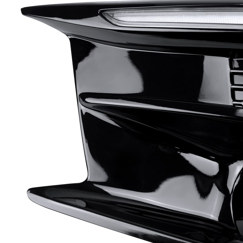 Spec-D Tuning Switchback LED DRL Sequential Fog Lights Bezel Compatible