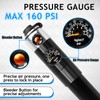 BUCKLOS Mini Bike Tire Pump Portable for Mountain Road Bikes