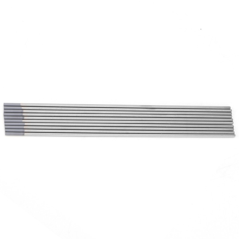 10pcs WC20 Cerium Tungsten Electrode Gray Tip for DC TIG