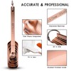 Copper Measuring Cups and Spoons Set, Stainless Steel Measuring Cups