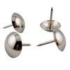 Decotacks® Large Silver Finish Upholstery Nails/Tacks, 1 Inch Large Head