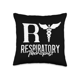 Lung Doctor RT Respiratory Therapy Respiratory Therapist Throw Pillow